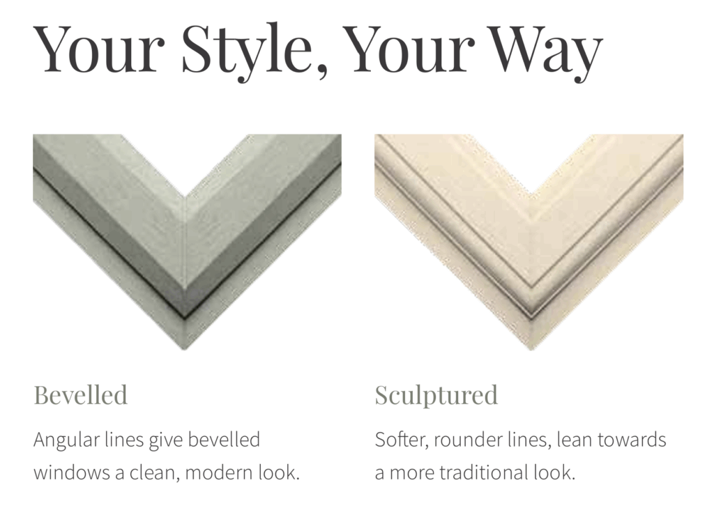 yourstyleyourway | Insulated Conservatory Company UPVC Encasement Windows showcasing different styles